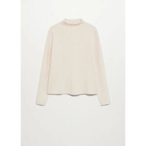 Mango Fine-Knit Turtleneck Sweater - XS